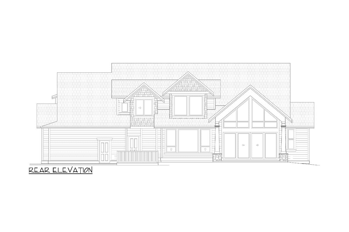 Plan 770511JME: Country Craftsman Plan with Over 3,500 Square Feet  - Image #28 - Country, Craftsman, Farmhouse, Modern Farmhouse, New American, Rustic