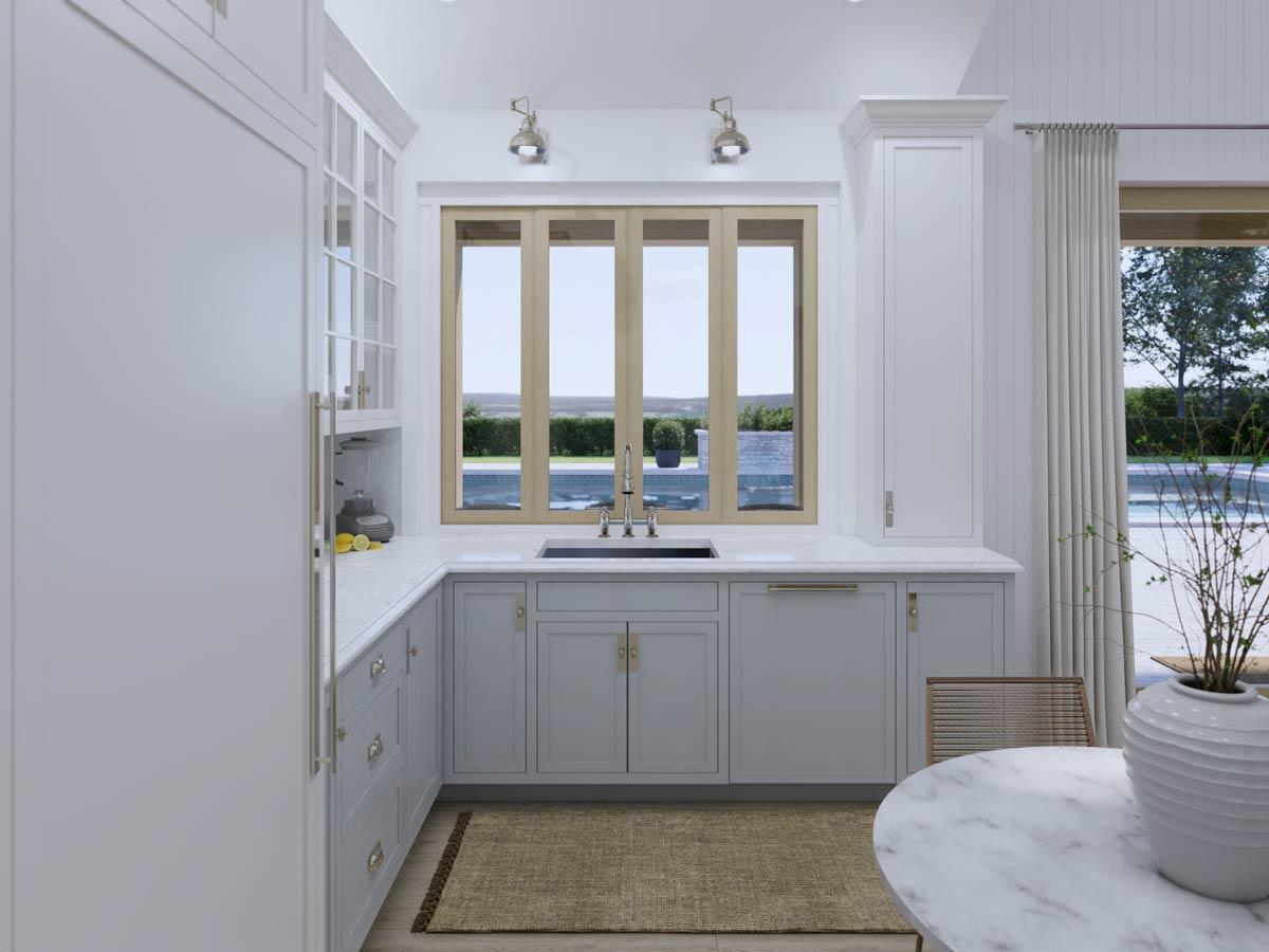 Plan 270072AF: Pool or Guest House Plan with Vaulted Interior and 8-Foot-Deep Porch - 1050 Sq Ft - Image #10