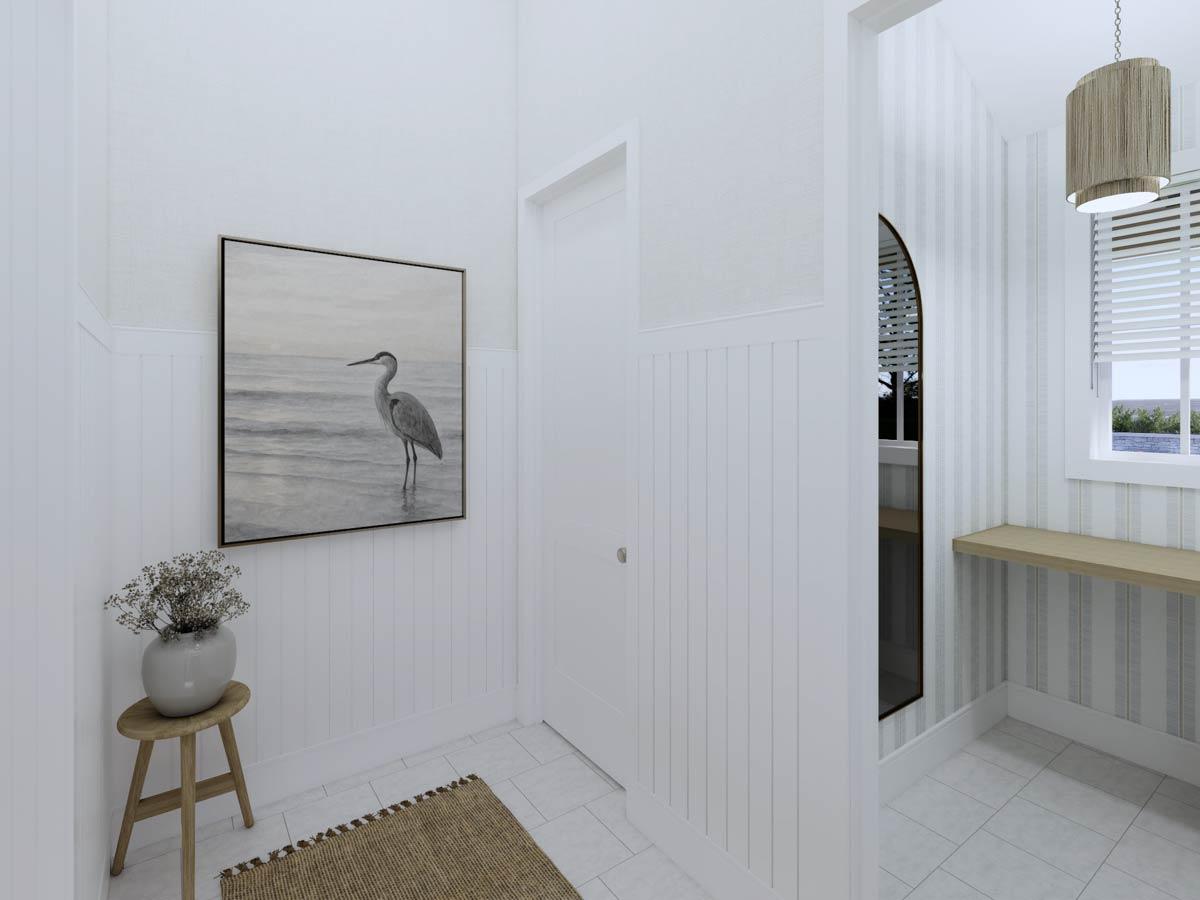 Plan 270072AF: Pool or Guest House Plan with Vaulted Interior and 8-Foot-Deep Porch - 1050 Sq Ft - Image #18