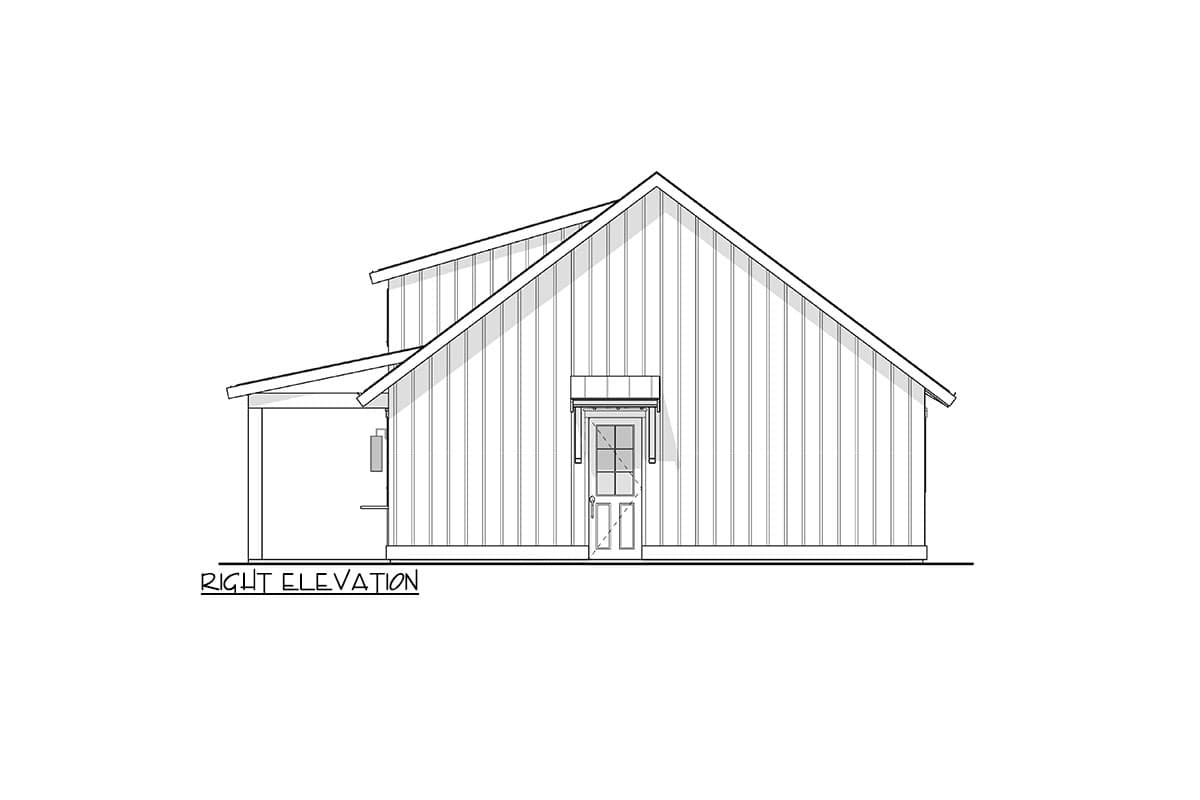 Plan 270072AF: Pool or Guest House Plan with Vaulted Interior and 8-Foot-Deep Porch - 1050 Sq Ft - Image #26