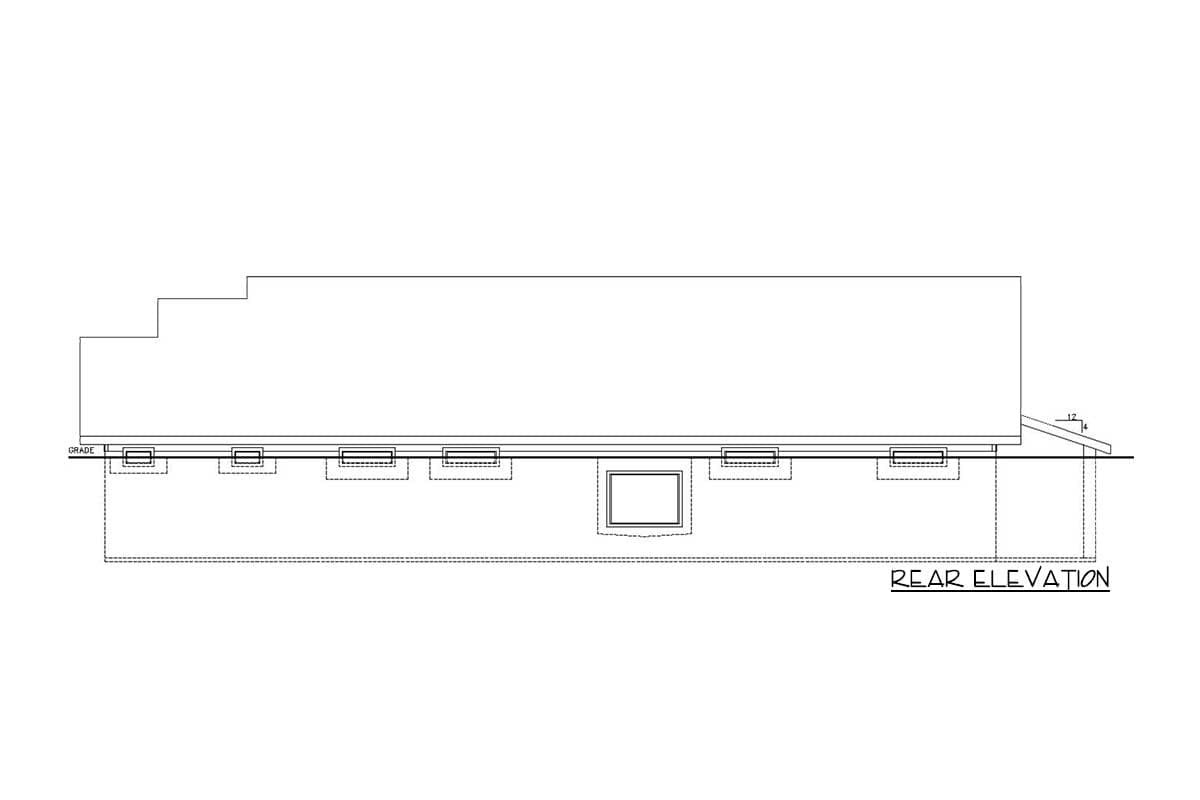 Plan 35052GH: Contemporary Mountain House Plan with 3 Bedrooms and Vaulted Great Room - Image #4 - Contemporary, Mountain