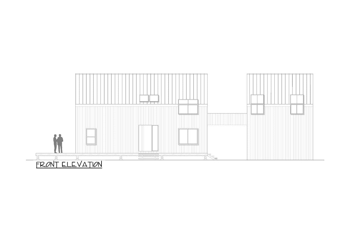 Plan 311038RMZ: Modern 2-Story Home Plan with Over 2,900 Square Feet of Living Space - Image #7 - Contemporary, European, Modern, Mountain, Scandinavian