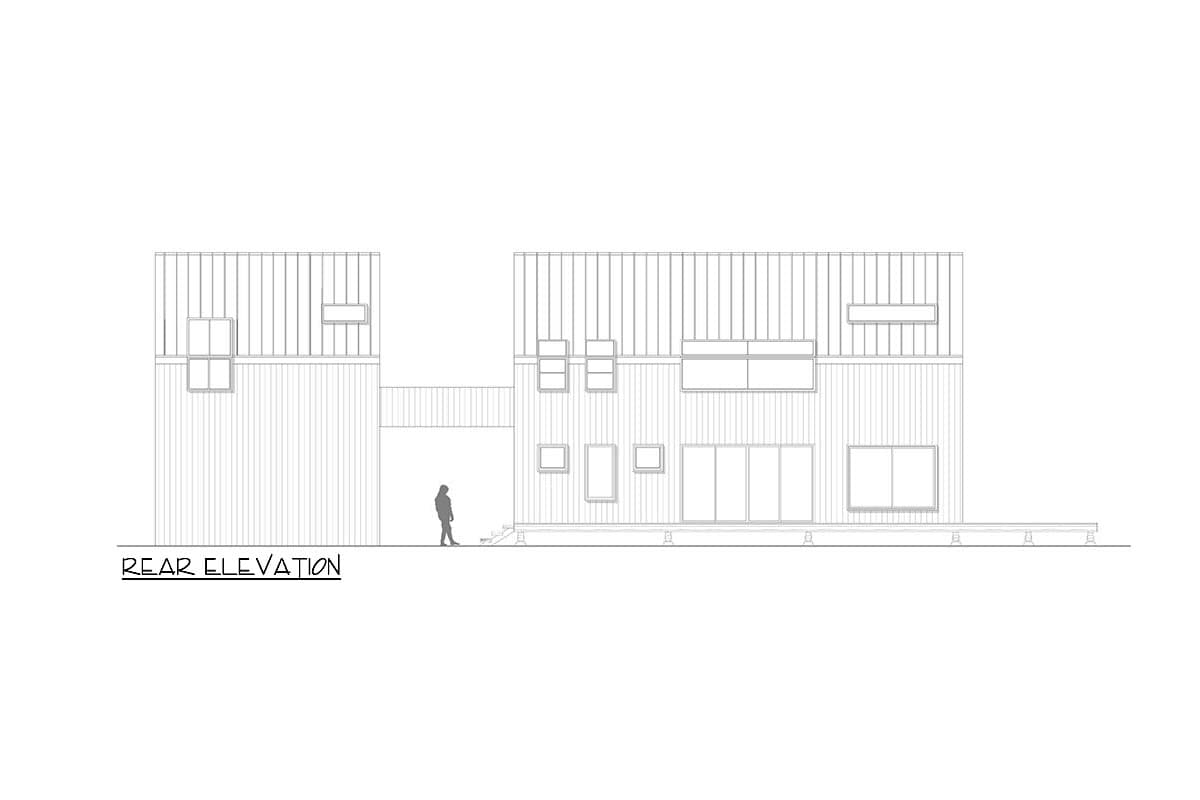 Plan 311038RMZ: Modern 2-Story Home Plan with Over 2,900 Square Feet of Living Space - Image #9 - Contemporary, European, Modern, Mountain, Scandinavian