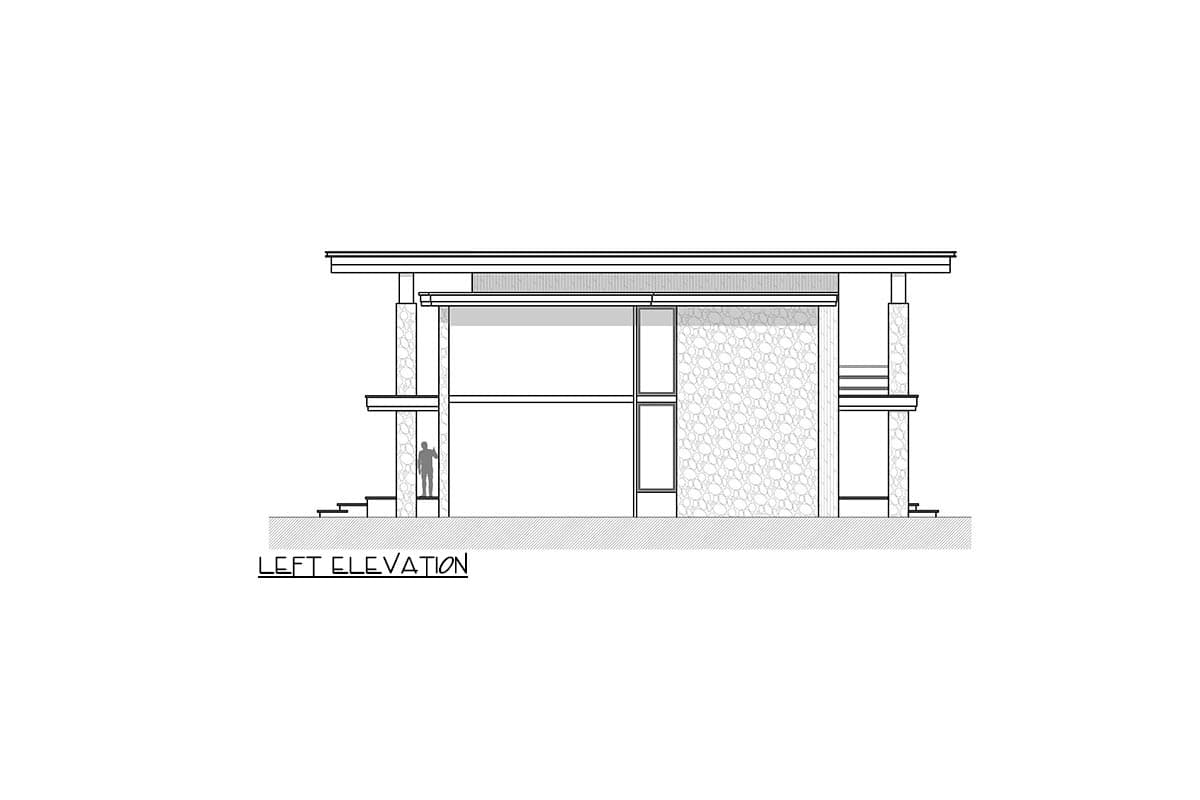Plan 311040RMZ: Contemporary Northwest Home Plan with Two-Story Great Room and Home Office - Image #8 - Contemporary, Mid Century Modern, Modern, Northwest