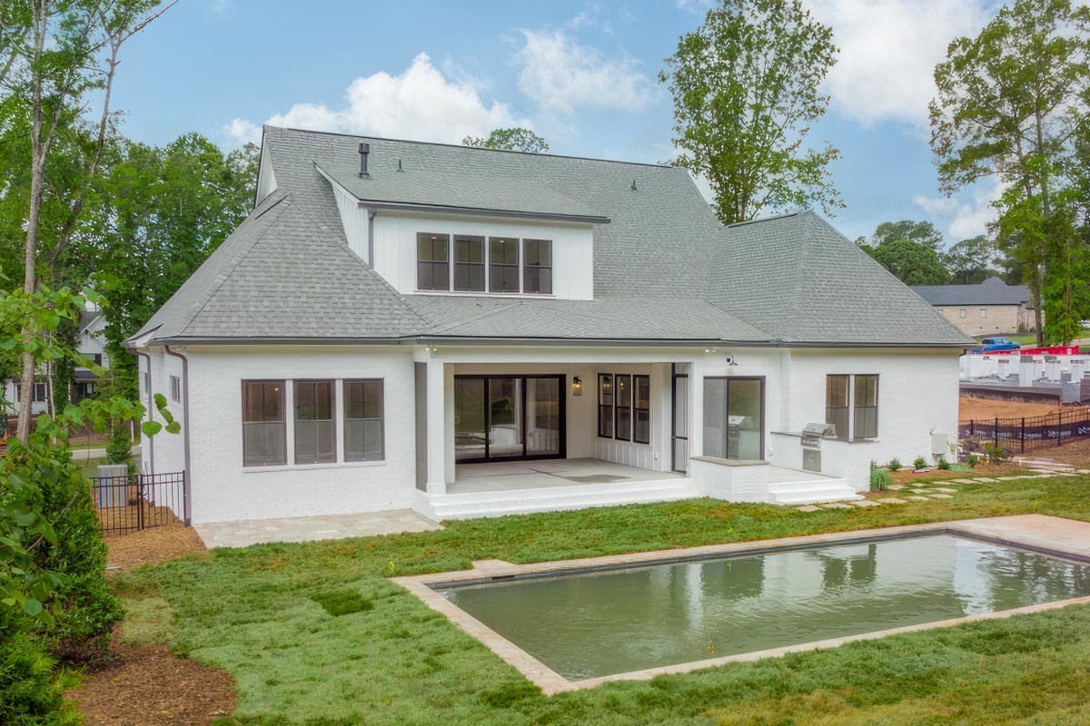 Plan 93177EL: New American Craftsman Plan with Study and Screened Porch - Image #5 - Country, Craftsman, New American