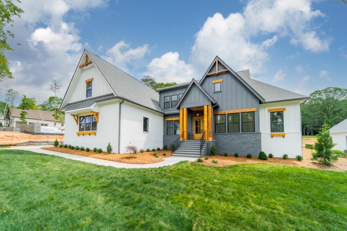 Plan 93177EL: New American Craftsman Plan with Study and Screened Porch - Image #7 - Country, Craftsman, New American