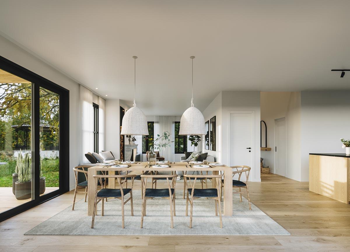 Plan 21013DR: 5-Bedroom Simple Farmhouse Plan with Finished Basement and Large Covered Porches - Image #13 - Cottage, Country, Farmhouse, Modern Farmhouse, New American, Rustic, Traditional