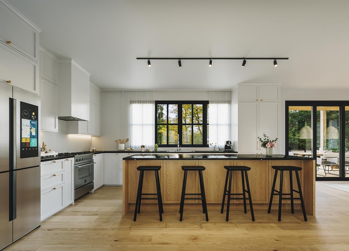 Plan 21013DR: 5-Bedroom Simple Farmhouse Plan with Finished Basement and Large Covered Porches - Image #15 - Cottage, Country, Farmhouse, Modern Farmhouse, New American, Rustic, Traditional