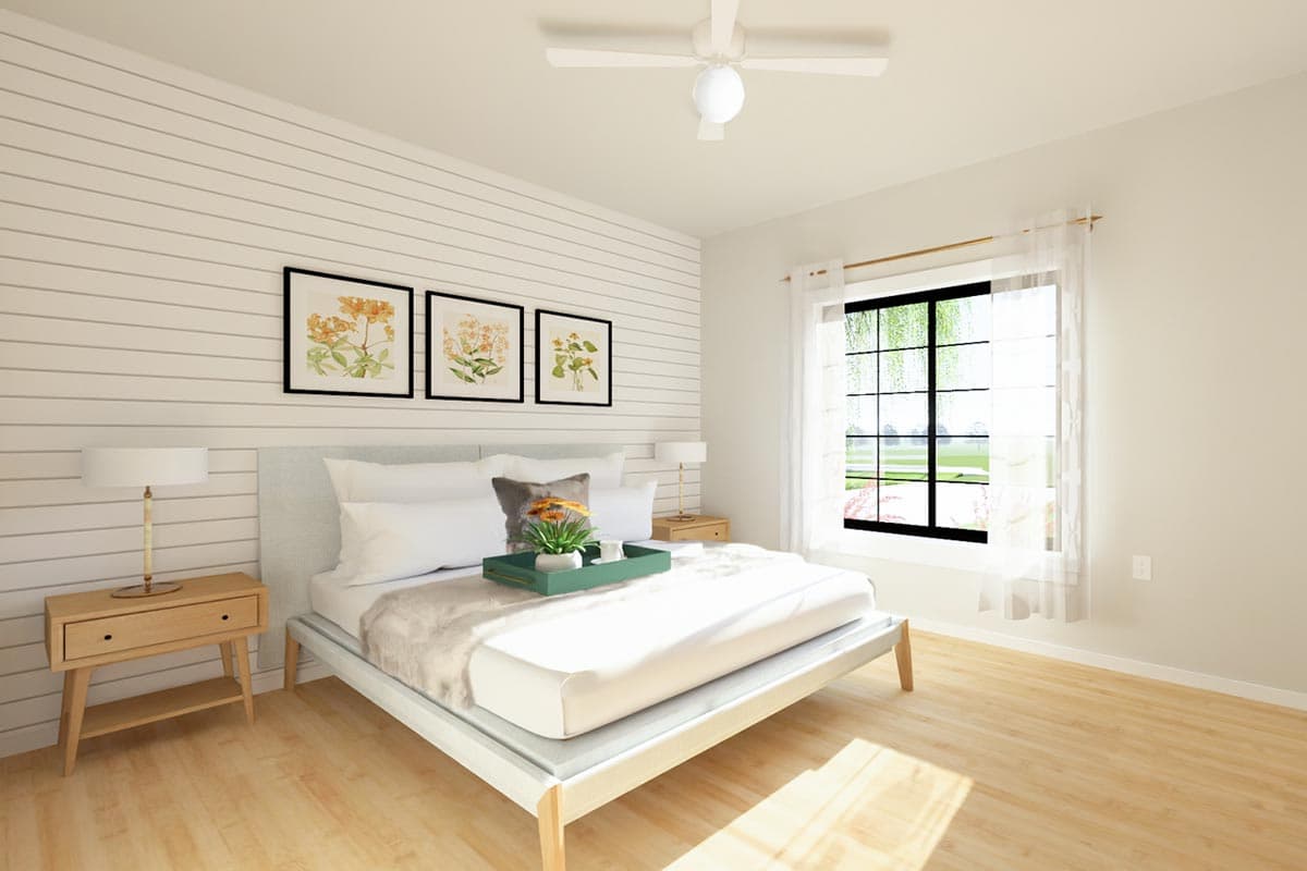 Plan 67701MG: 1360 Square Foot New American House Plan with Flex Bed or Office  - Image #18 - Country, Craftsman, New American, Ranch