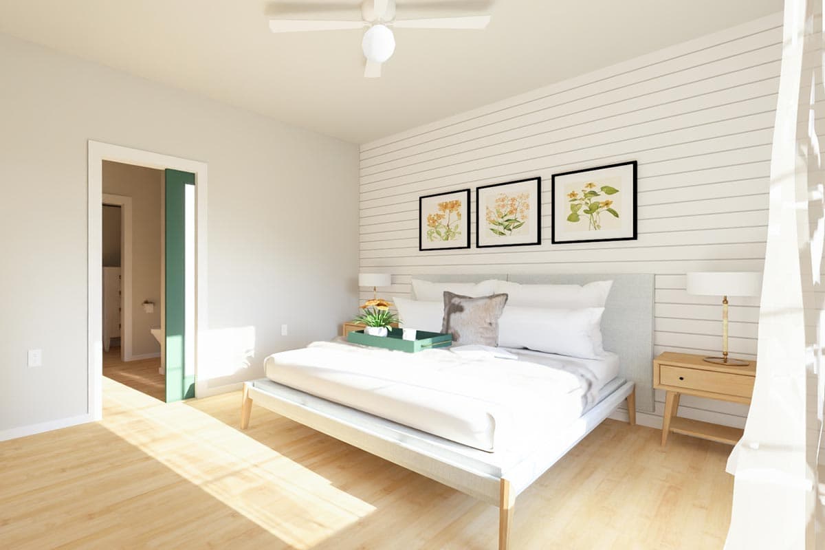 Plan 67701MG: 1360 Square Foot New American House Plan with Flex Bed or Office  - Image #19 - Country, Craftsman, New American, Ranch