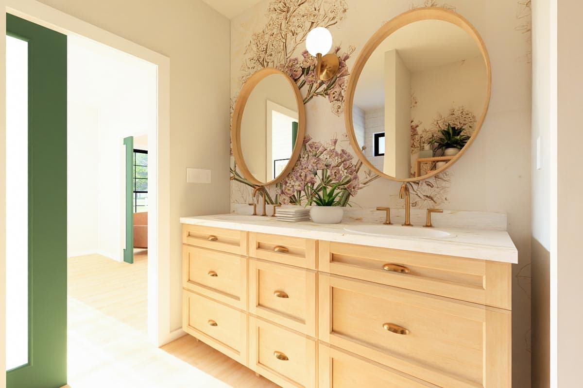 Plan 67701MG: 1360 Square Foot New American House Plan with Flex Bed or Office  - Image #20 - Country, Craftsman, New American, Ranch