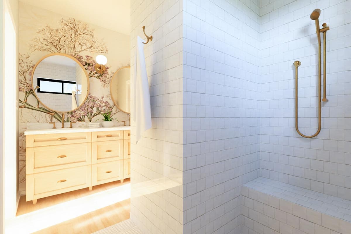 Plan 67701MG: 1360 Square Foot New American House Plan with Flex Bed or Office  - Image #21 - Country, Craftsman, New American, Ranch