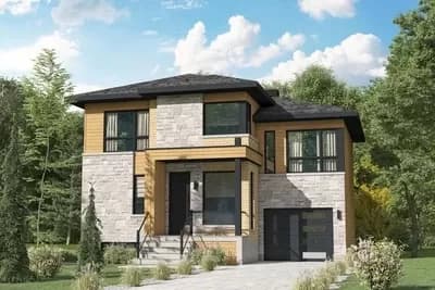 Modern Prairie-Inspired 3 Bed House Plan Under 1900 Square Feet