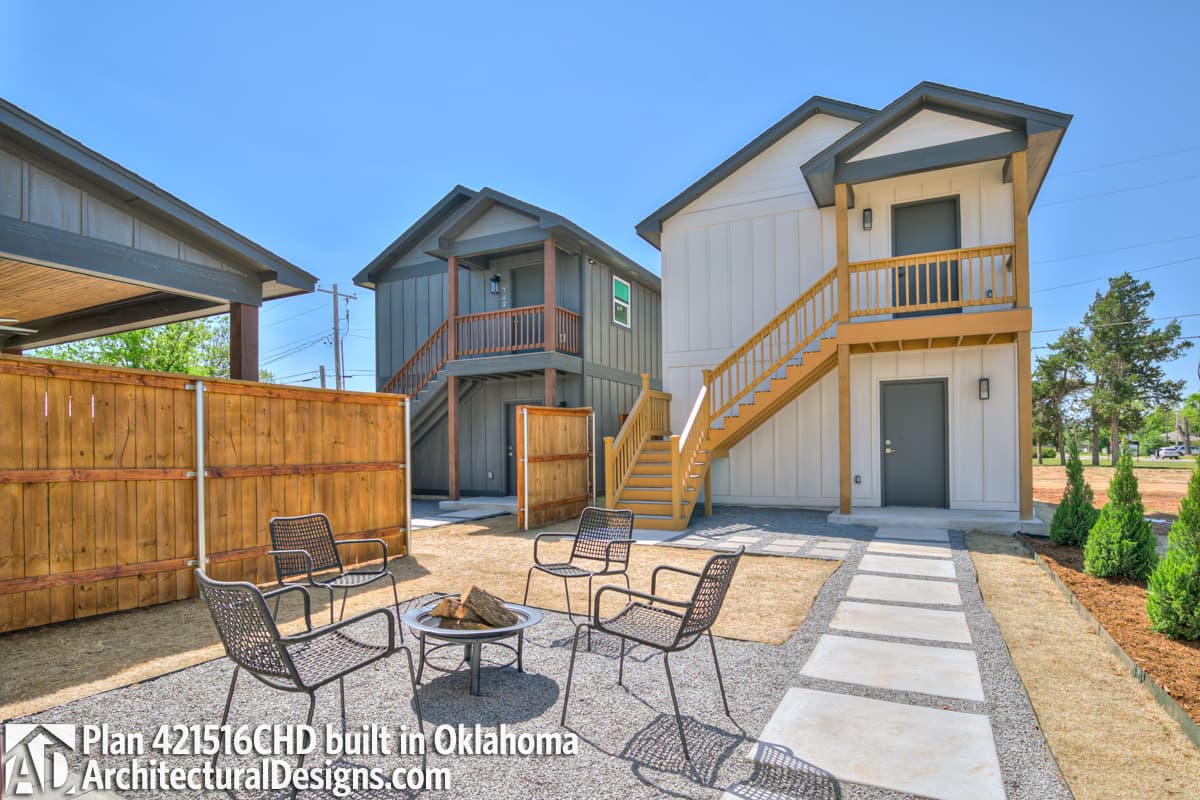 build gallery item - House Plan 421516CHD Comes to Life in Oklahoma