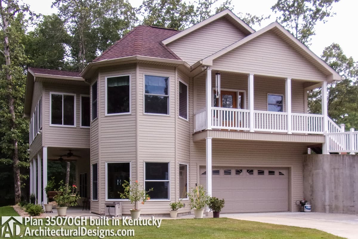 build gallery item - House Plan 35070GH comes to life in Kentucky
