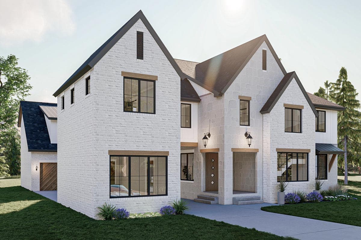 Plan 623234DJ: French Country House Plan Under 5000 Square Feet with Separate Apartment Above Garage - Image #18 - Country, European, French Country, Traditional