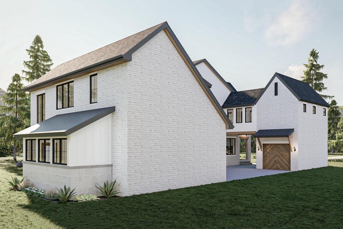 Plan 623234DJ: French Country House Plan Under 5000 Square Feet with Separate Apartment Above Garage - Image #20 - Country, European, French Country, Traditional