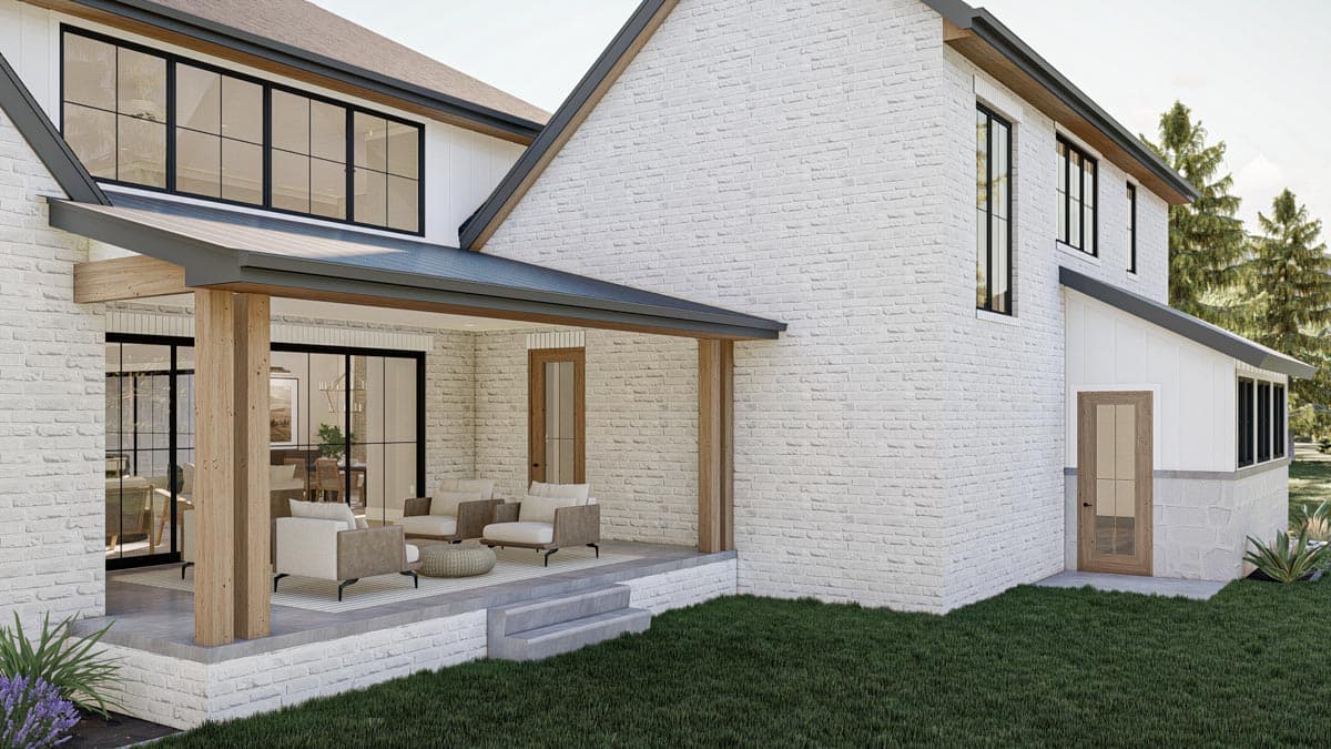 Plan 623234DJ: French Country House Plan Under 5000 Square Feet with Separate Apartment Above Garage - Image #21 - Country, European, French Country, Traditional