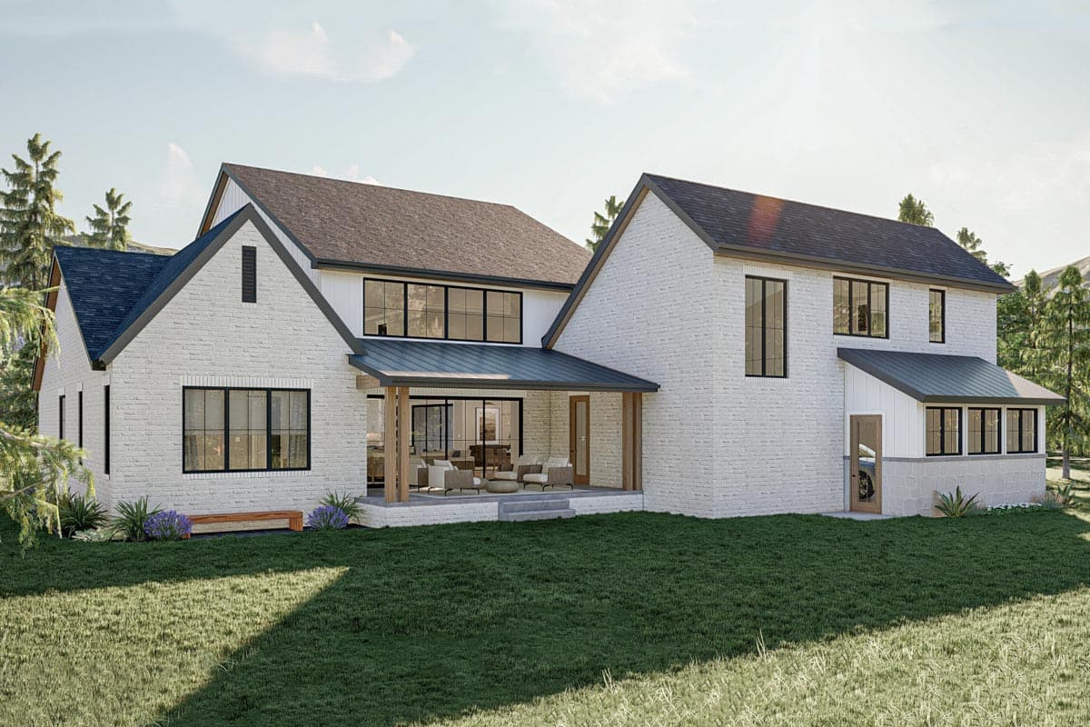 Plan 623234DJ: French Country House Plan Under 5000 Square Feet with Separate Apartment Above Garage - Image #22 - Country, European, French Country, Traditional