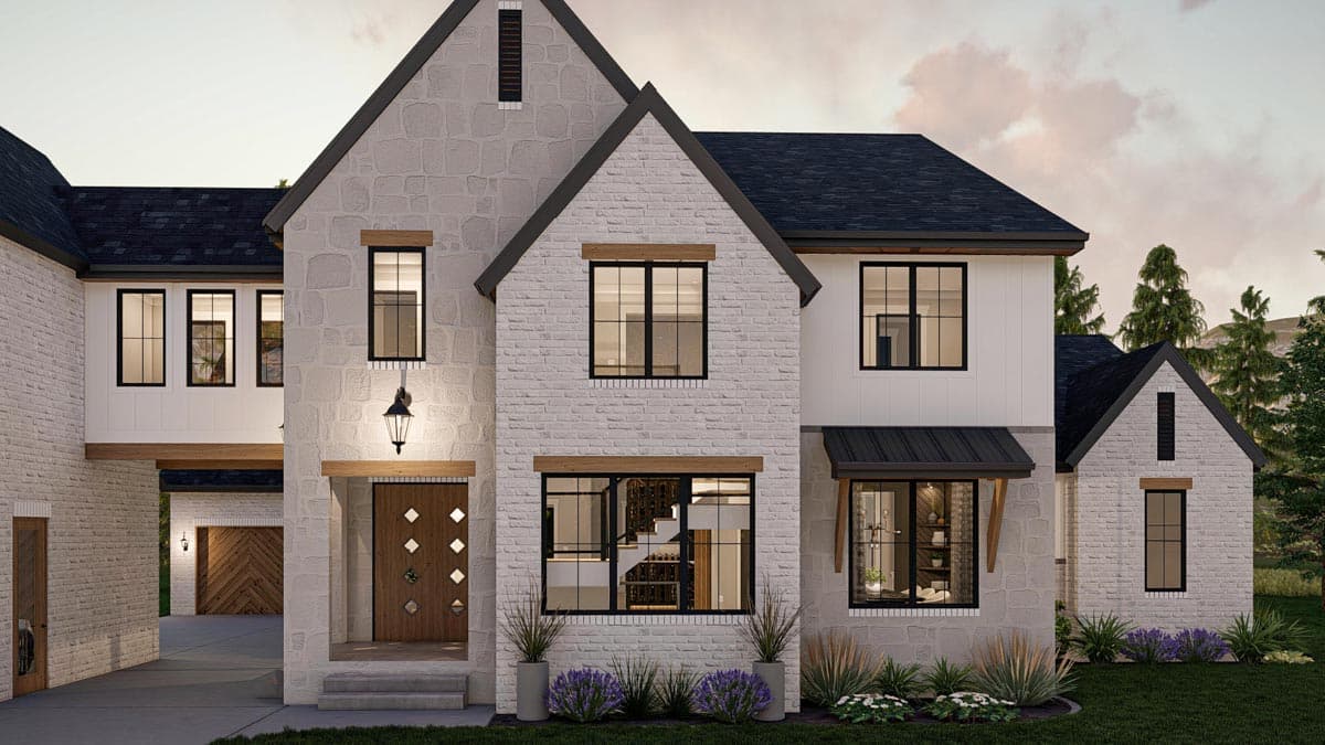 Plan 623234DJ: French Country House Plan Under 5000 Square Feet with Separate Apartment Above Garage - Image #24 - Country, European, French Country, Traditional