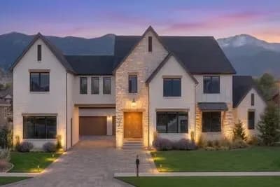 French Country House Plan Under 5000 Square Feet with Separate Apartment Above Garage