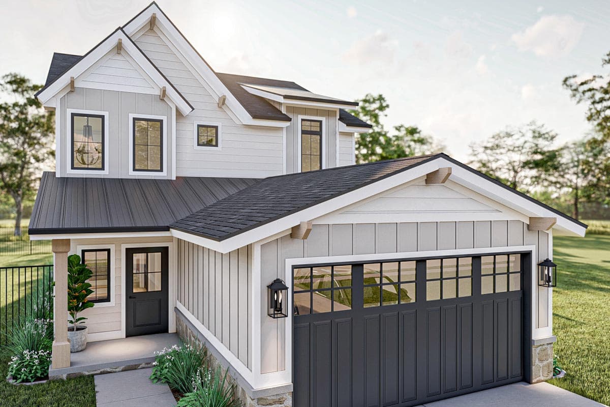 Plan 623235DJ: Modern Craftsman House Plan Under 2000 Square Feet with 3 Beds and a Flex Room - Image #12 - Country, Craftsman, New American, Traditional