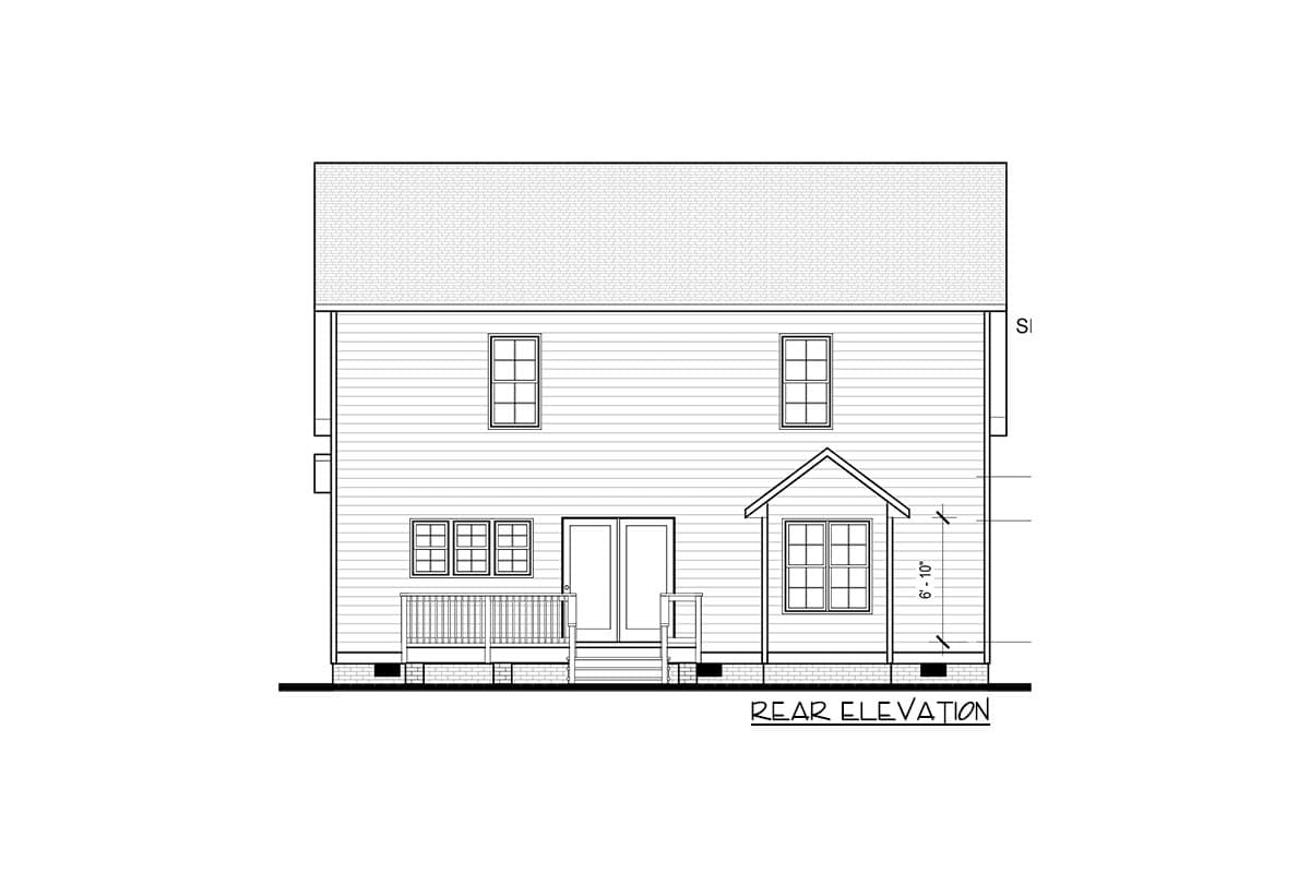 Plan 83637CRW: New American Cottage with Over 2,300 Square Feet of Living Space - Image #4 - Cottage, Country, Craftsman, Modern Farmhouse, New American, Traditional