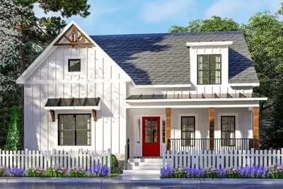 New American Cottage with Over 2,300 Square Feet of Living Space