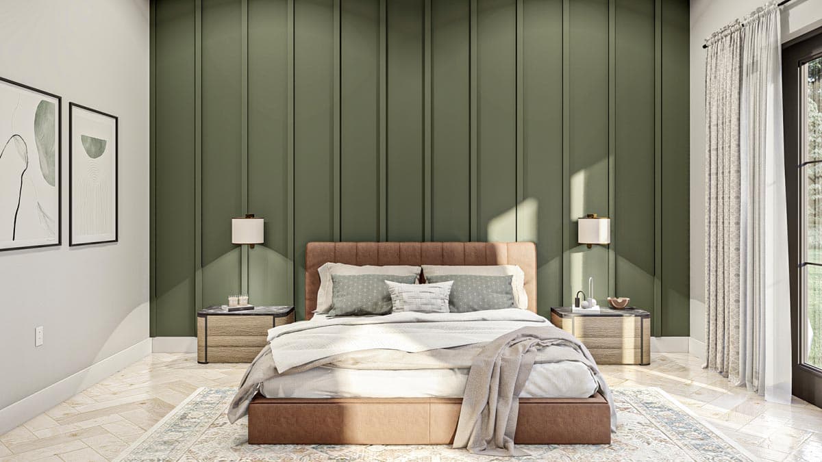 Plan 623236DJ: 3-Bedroom Barndominium-Style House Plan with Home Office - Image #11 - Barndominium, Country, Craftsman, Rustic