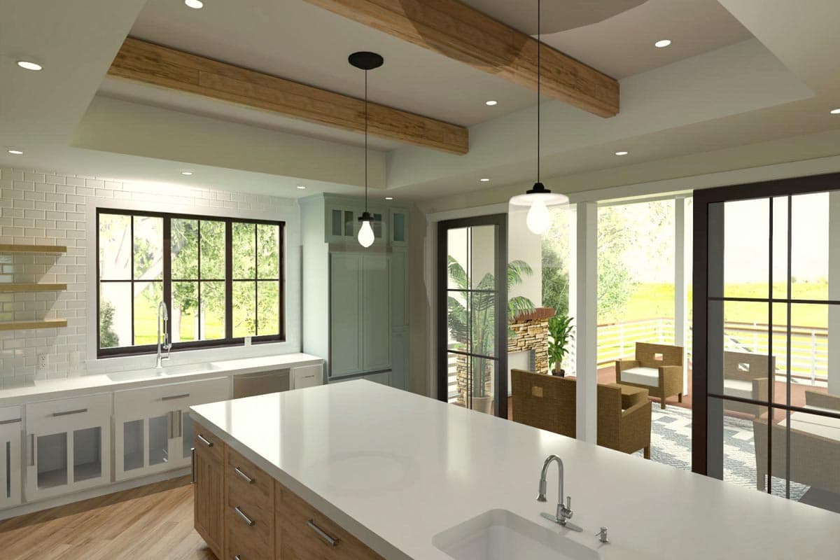 Plan 765049TWN: 3000 Square Foot Beach Home Plan - Image #7 - Beach, Coastal, Coastal Contemporary, Low Country, New Orleans, Shingle