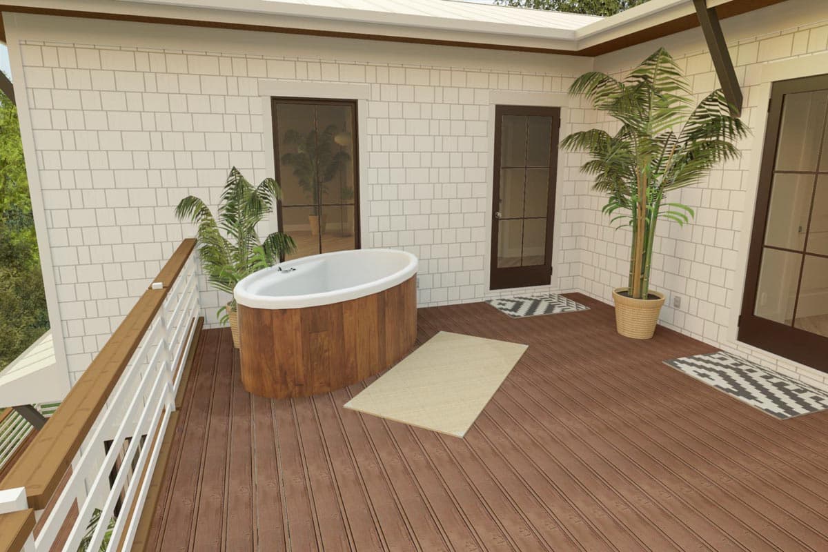 Plan 765049TWN: 3000 Square Foot Beach Home Plan - Image #14 - Beach, Coastal, Coastal Contemporary, Low Country, New Orleans, Shingle