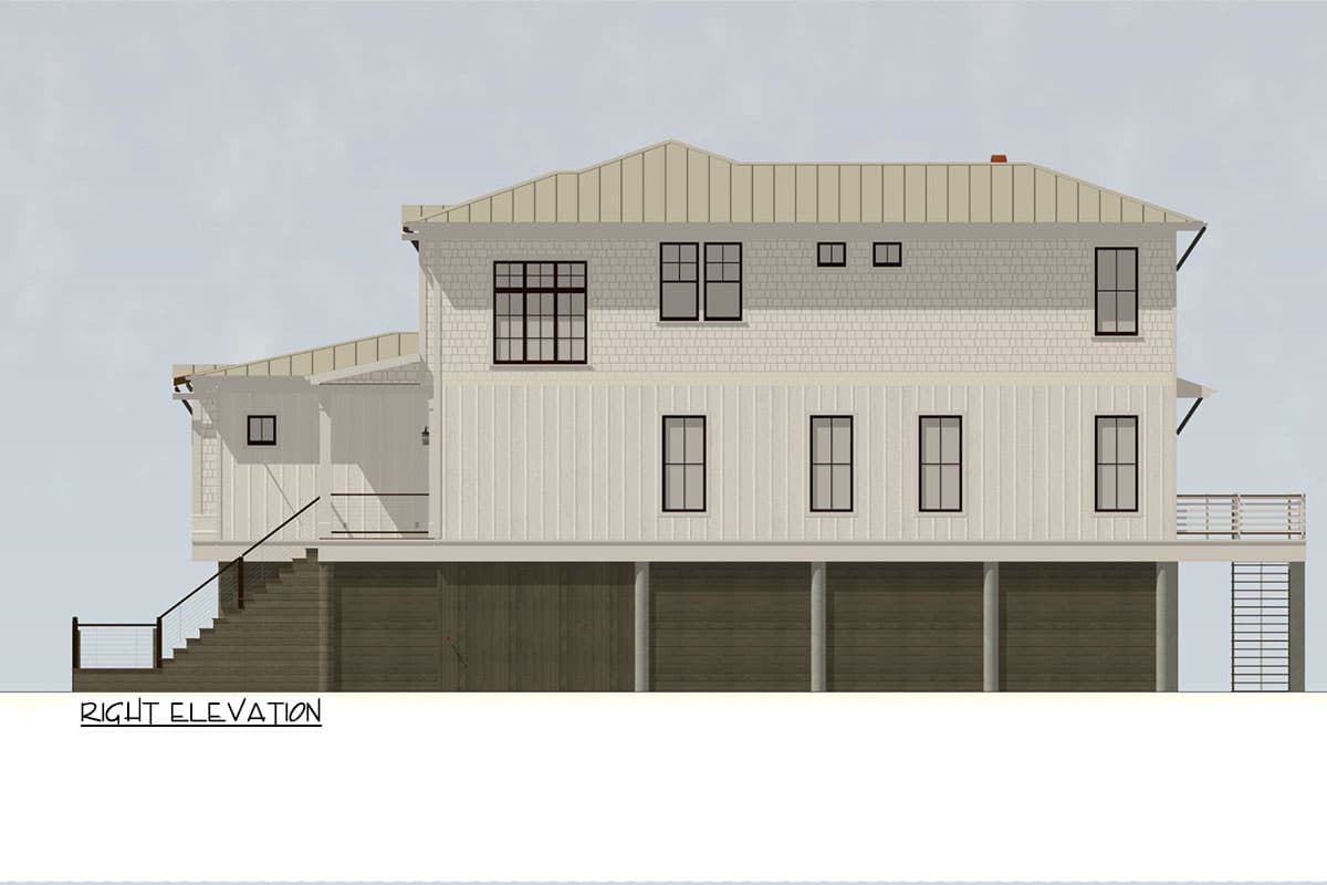 Plan 765049TWN: 3000 Square Foot Beach Home Plan - Image #17 - Beach, Coastal, Coastal Contemporary, Low Country, New Orleans, Shingle