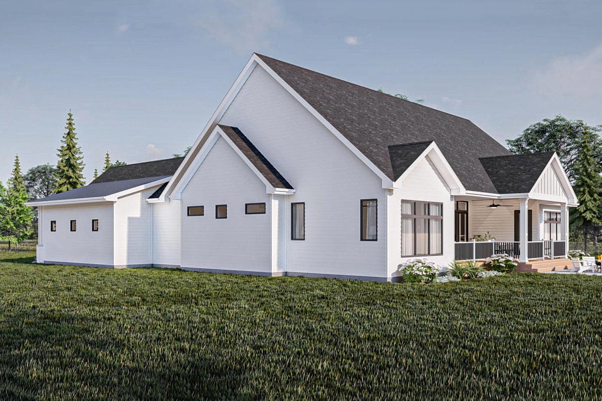 Plan 623237DJ: Modern Craftsman House Plan with Hidden Pantry - Image #18 - Country, Craftsman, New American, Traditional