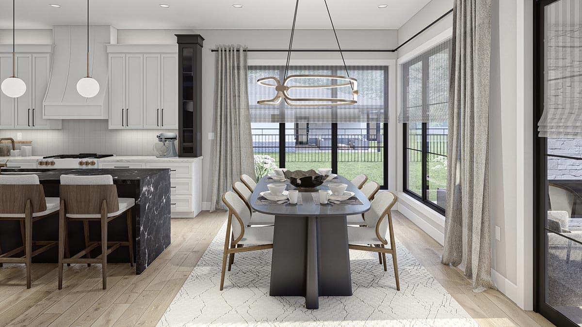 Plan 623238DJ: 2-Bedroom Transitional House Plan with a 2-Car Garage and RV Bay - Image #10 - European, Florida-Style, Mediterranean, Spanish, Transitional