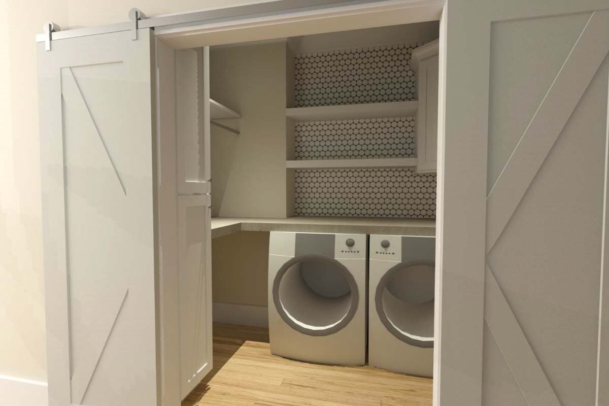 Plan 765050TWN: Coastal Contemporary House Plan Under 2800 Square Feet with Elevator - Image #24 - Beach, Coastal, Coastal Contemporary, Low Country, Vacation