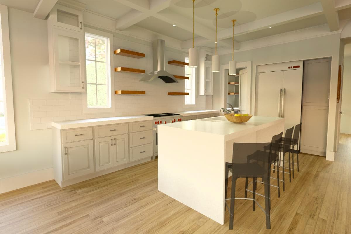 Plan 765050TWN: Coastal Contemporary House Plan Under 2800 Square Feet with Elevator - Image #10 - Beach, Coastal, Coastal Contemporary, Low Country, Vacation