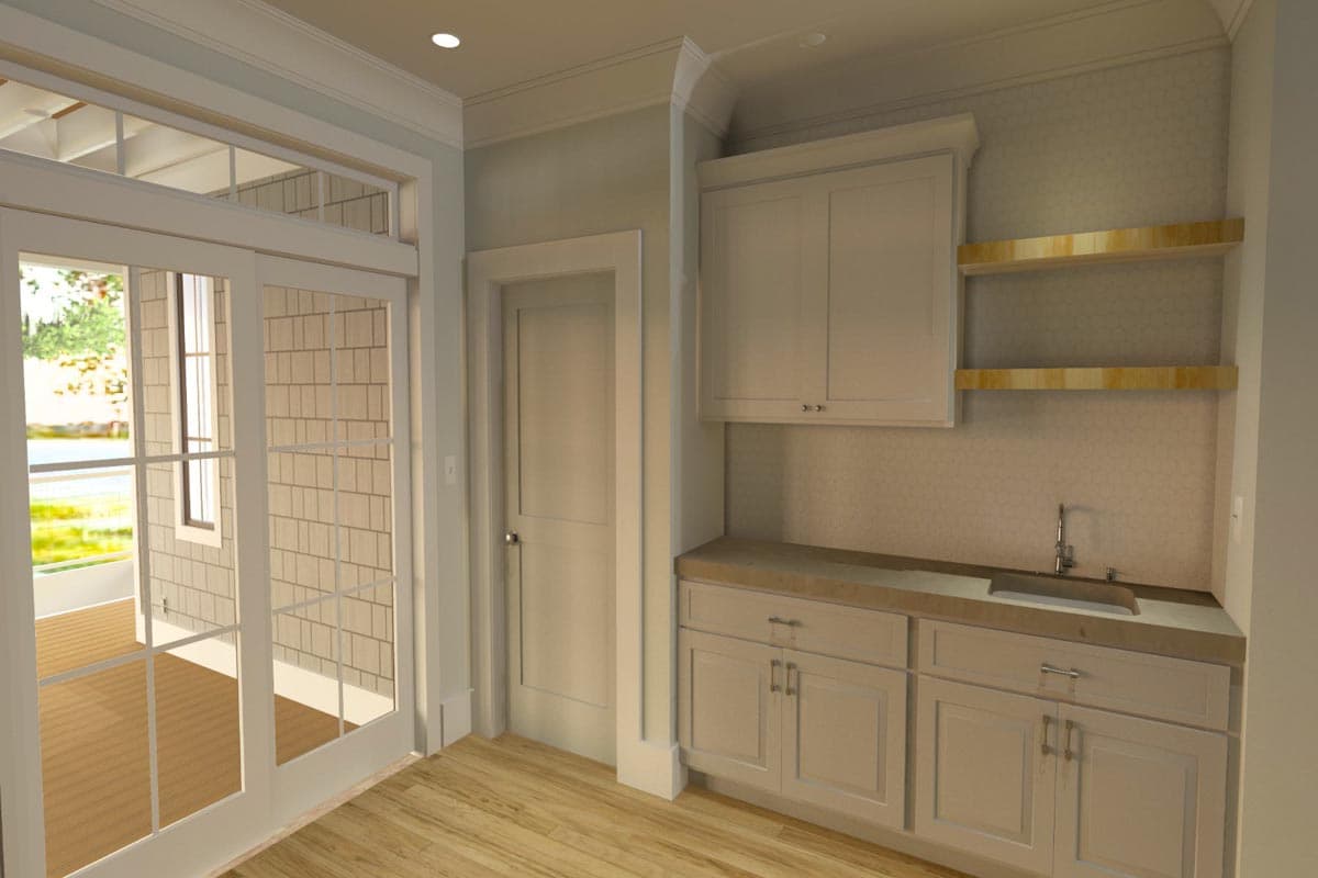 Plan 765050TWN: Coastal Contemporary House Plan Under 2800 Square Feet with Elevator - Image #23 - Beach, Coastal, Coastal Contemporary, Low Country, Vacation