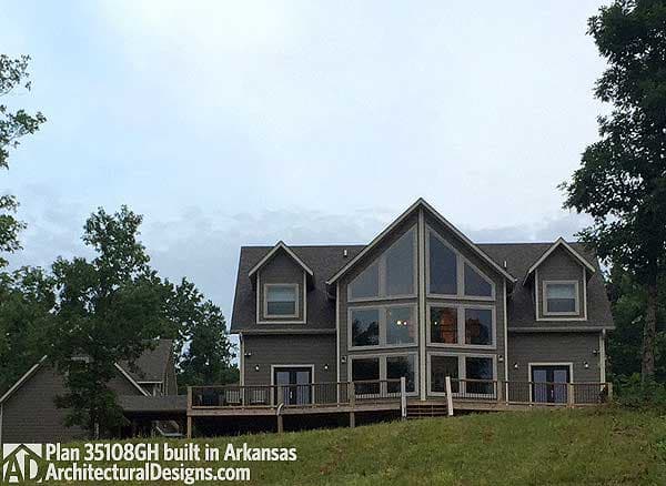 Plan 35108GH: Mountain Home Plan with 3 Bedrooms with Open Concept Layout - 2281 Sq Ft - Image #5 - Mountain, Northwest, Rustic, Vacation