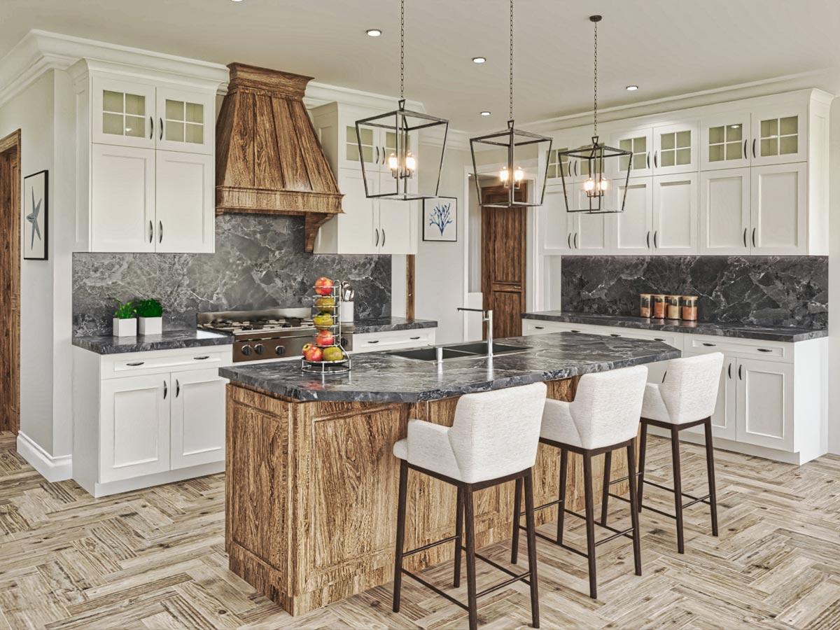 Plan 25806GE: 5-Bed House Plan with Angled Keeping Room and Formal and Informal Dining - 3547 Sq Ft - Image #15 - Country, European, Mountain, New American, Traditional