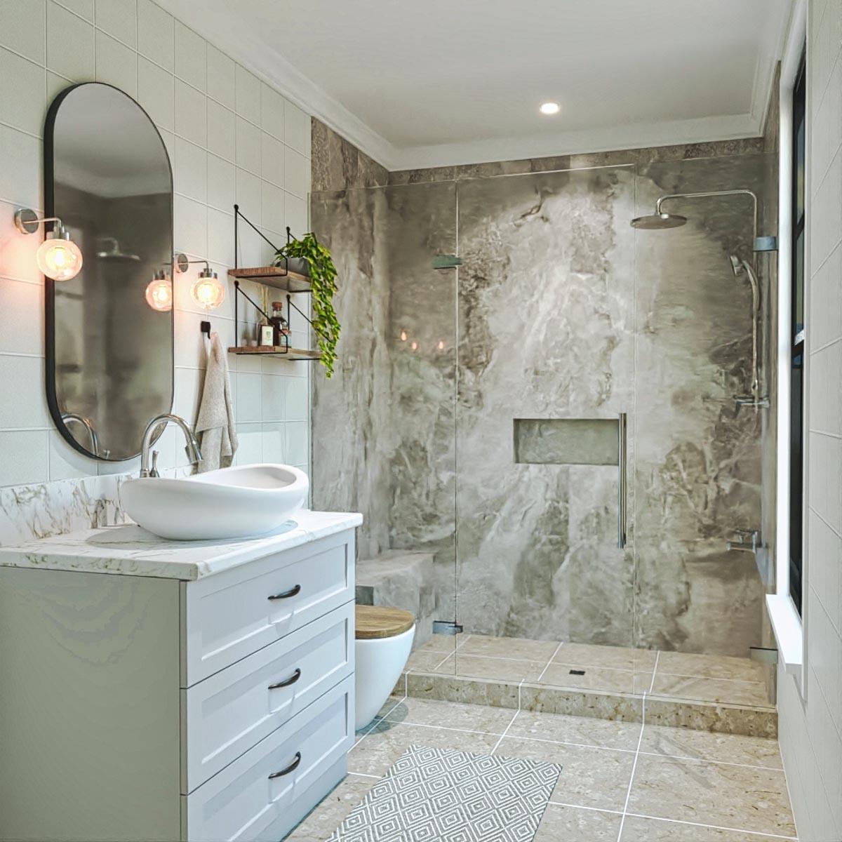 Plan 25808GE: Rustic Mountain Cottage Under 1200 Square Feet with Split Bedroom Layout - Image #16 - Cottage, Mountain, Ranch, Rustic