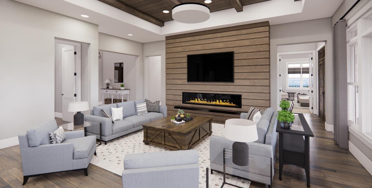 Plan 14747RK: 2000 Sq. Ft. Modern Farmhouse Plan with 3-Bedrooms on One Level - Image #9 - Country, Craftsman, Modern Farmhouse, New American, Ranch