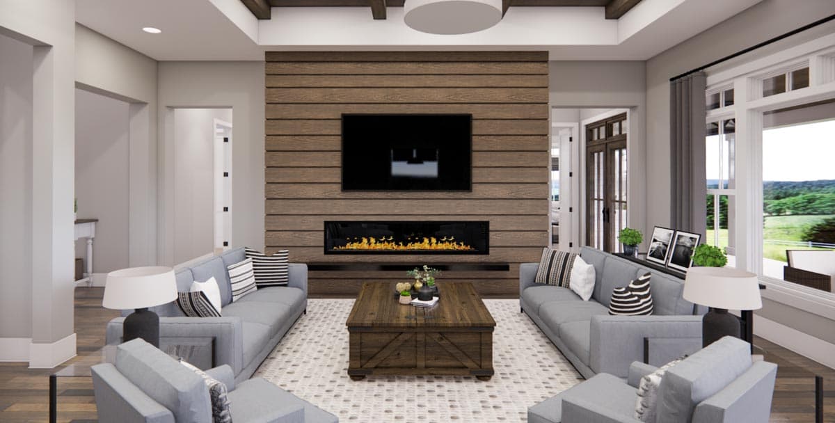Plan 14747RK: 2000 Sq. Ft. Modern Farmhouse Plan with 3-Bedrooms on One Level - Image #10 - Country, Craftsman, Modern Farmhouse, New American, Ranch