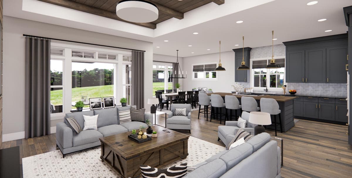 Plan 14747RK: 2000 Sq. Ft. Modern Farmhouse Plan with 3-Bedrooms on One Level - Image #12 - Country, Craftsman, Modern Farmhouse, New American, Ranch