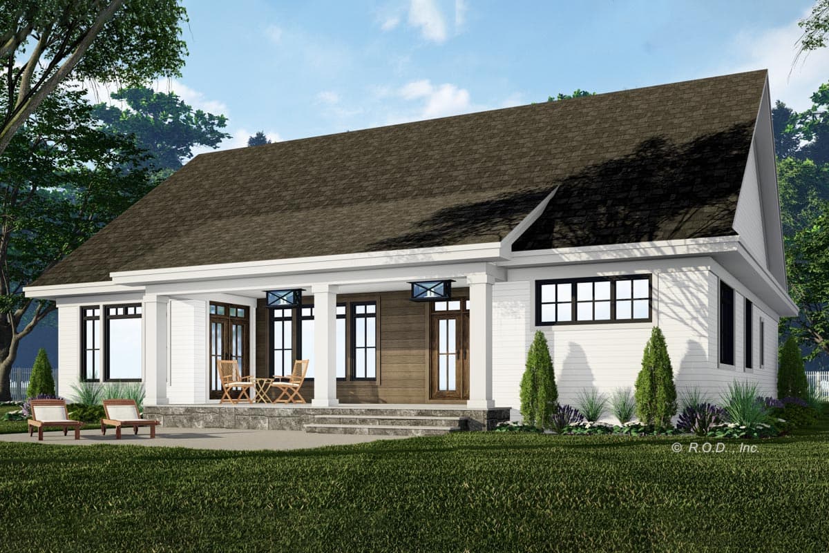Plan 14747RK: 2000 Sq. Ft. Modern Farmhouse Plan with 3-Bedrooms on One Level - Image #5 - Country, Craftsman, Modern Farmhouse, New American, Ranch