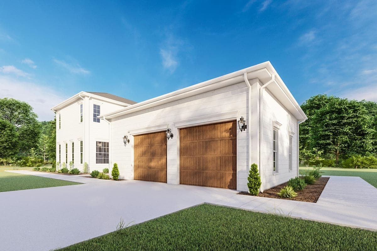 Plan 777056MTL: Southern Traditional House Plan with Stacked Front Porches and Rear Garage - Image #10 - Colonial, Country, New Orleans, Southern, Southern Traditional