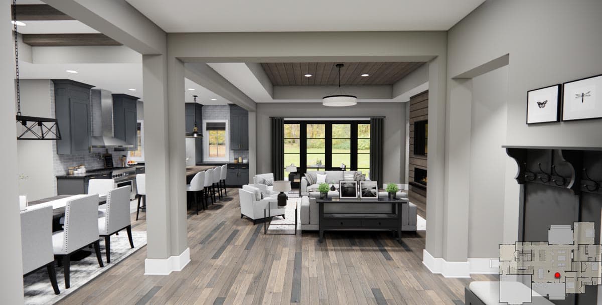 Plan 14749RK: Modern Farmhouse House Plan - 2425 Sq Ft - Architectural Designs - Image #10 - Craftsman, Modern Farmhouse, New American