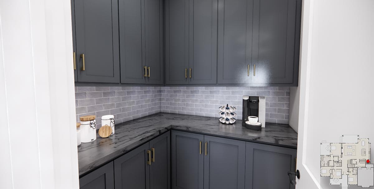 Plan 14748RK: 4 Bed Transitional Farmhouse Plan with Private Master Suite Porch - 2563 Sq Ft - Image #17 - Farmhouse, Modern Farmhouse, New American, Rustic, Transitional