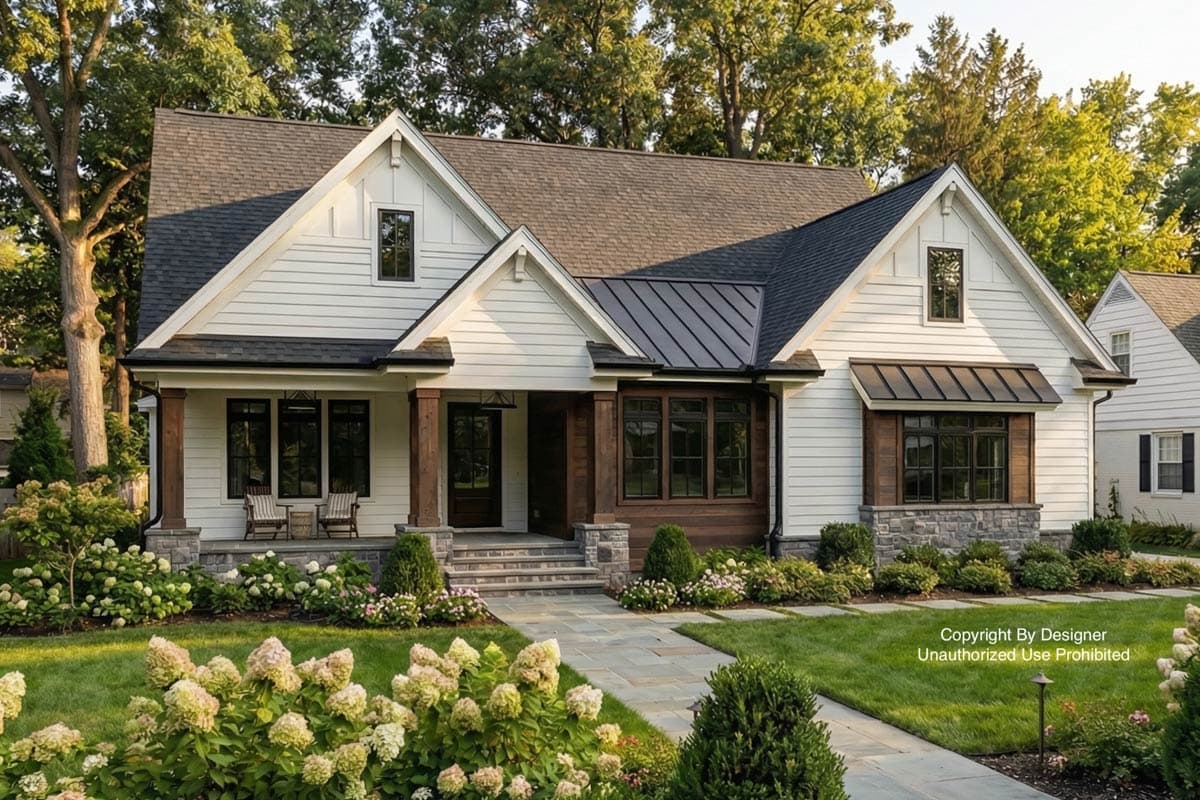 Plan 14751RK: Modern Farmhouse Plan Under 2300 Square Feet with Home Office - Video Cover Image - Country, Craftsman, Farmhouse, Modern Farmhouse, New American