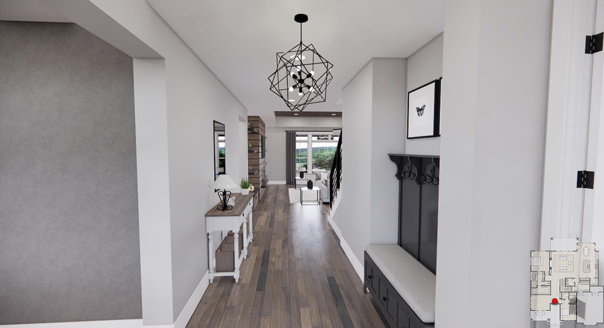 Plan 14751RK: Modern Farmhouse Plan Under 2300 Square Feet with Home Office - Image #8 - Country, Craftsman, Farmhouse, Modern Farmhouse, New American