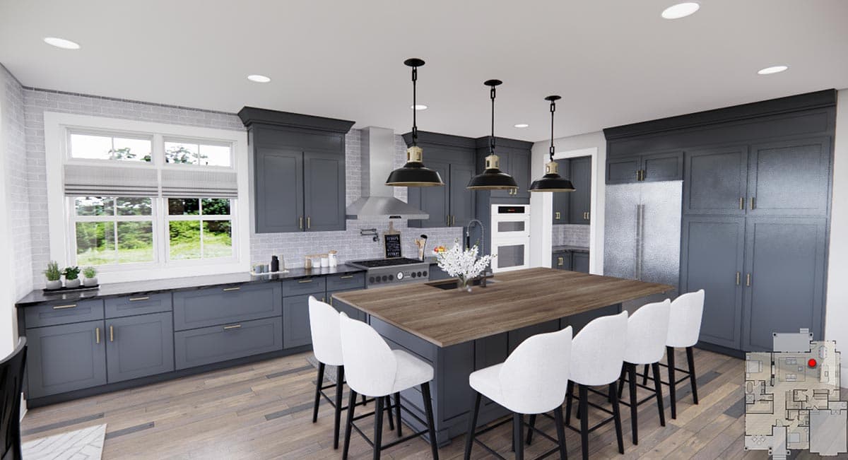 Plan 14751RK: Modern Farmhouse Plan Under 2300 Square Feet with Home Office - Image #16 - Country, Craftsman, Farmhouse, Modern Farmhouse, New American